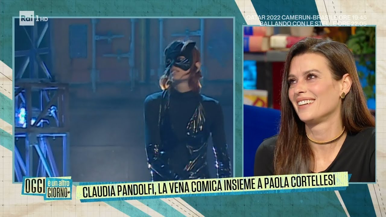 Claudia Pandolfi si racconta tra cinema e tv - Oggi è un altro giorno 02/12/2022