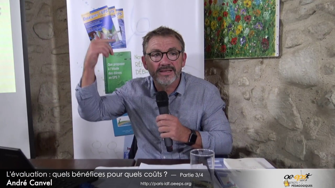 André Canvel : Bistrot pédagogique sur l'évaluation – Partie 3/4