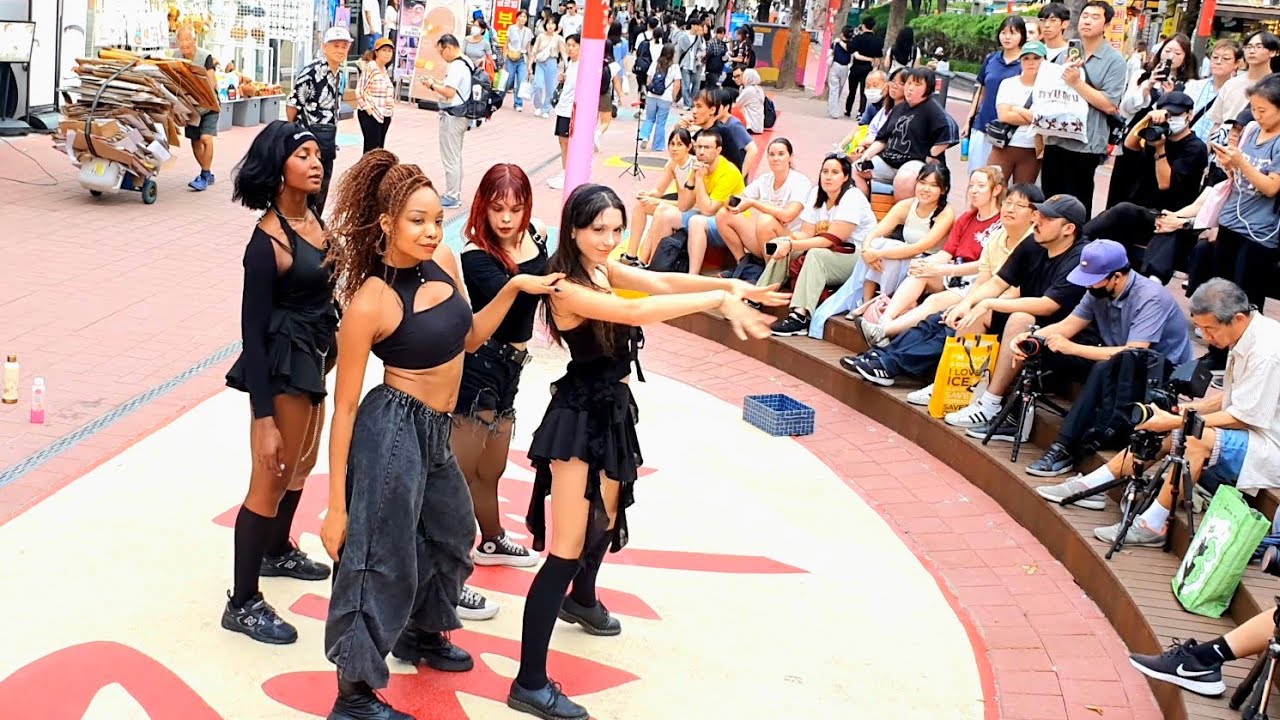 [STREET ARTIST] NOVA, MULTINATIONAL DANCE TEAM. HONGDAE BUSKING. 240911.