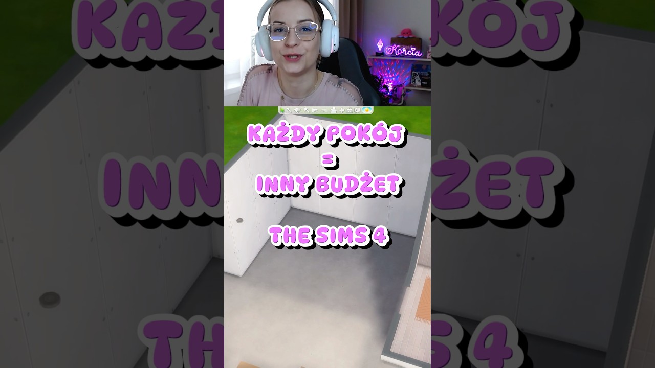 Każdy pok&oacute;j to inny budżet wyzwanie The Sims 4 #sims4