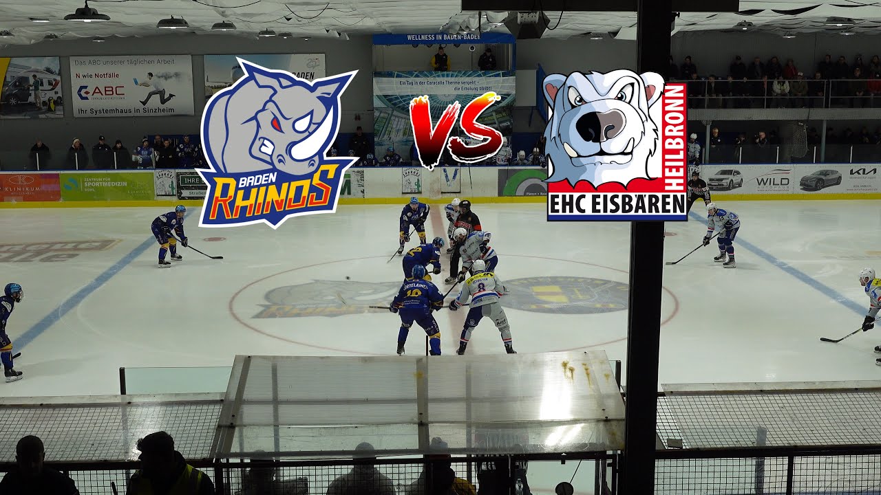 Baden Rhinos🦏 vs Eisbären Heilbronn🐻‍❄️