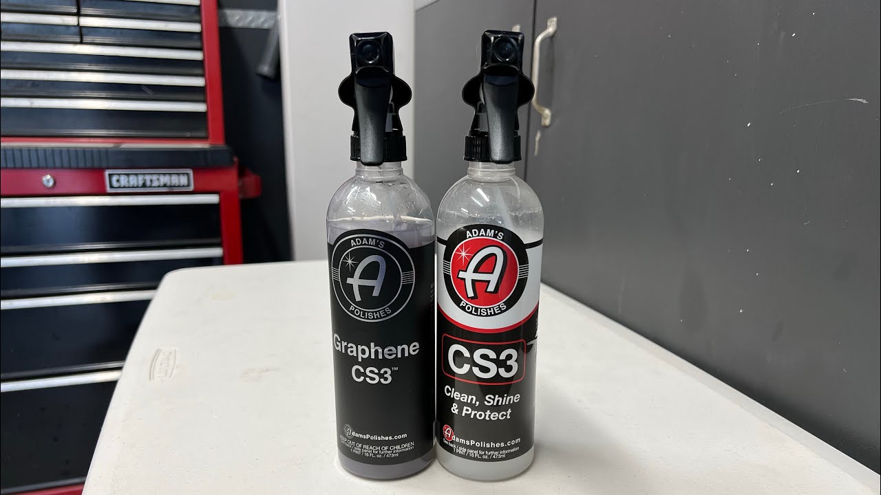 Waterless Washing Wheels with @AdamsPolishes Graphene CS3