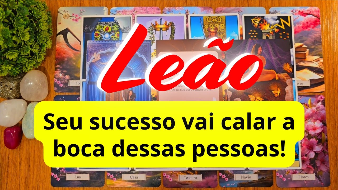 LEÃO 💜💛 SUCESSO E RECONHECIMENTO: SEUS INIMIGOS TERÃO QUE TE APLAUDIR!