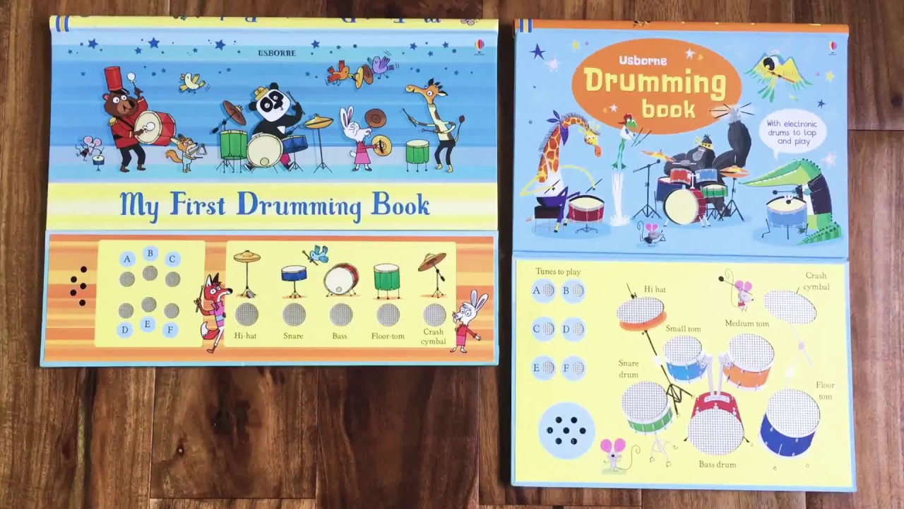 Usborne Drumming Book and My First Drumming Book