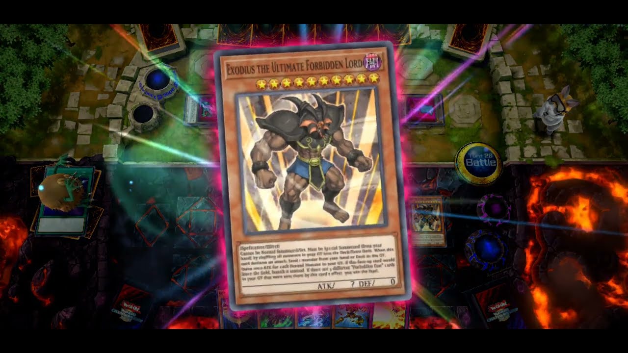 No Field! Yu-Gi-Oh Master Duel Exodius The Ultimate Forbidden Lord Board Lock And Victory!