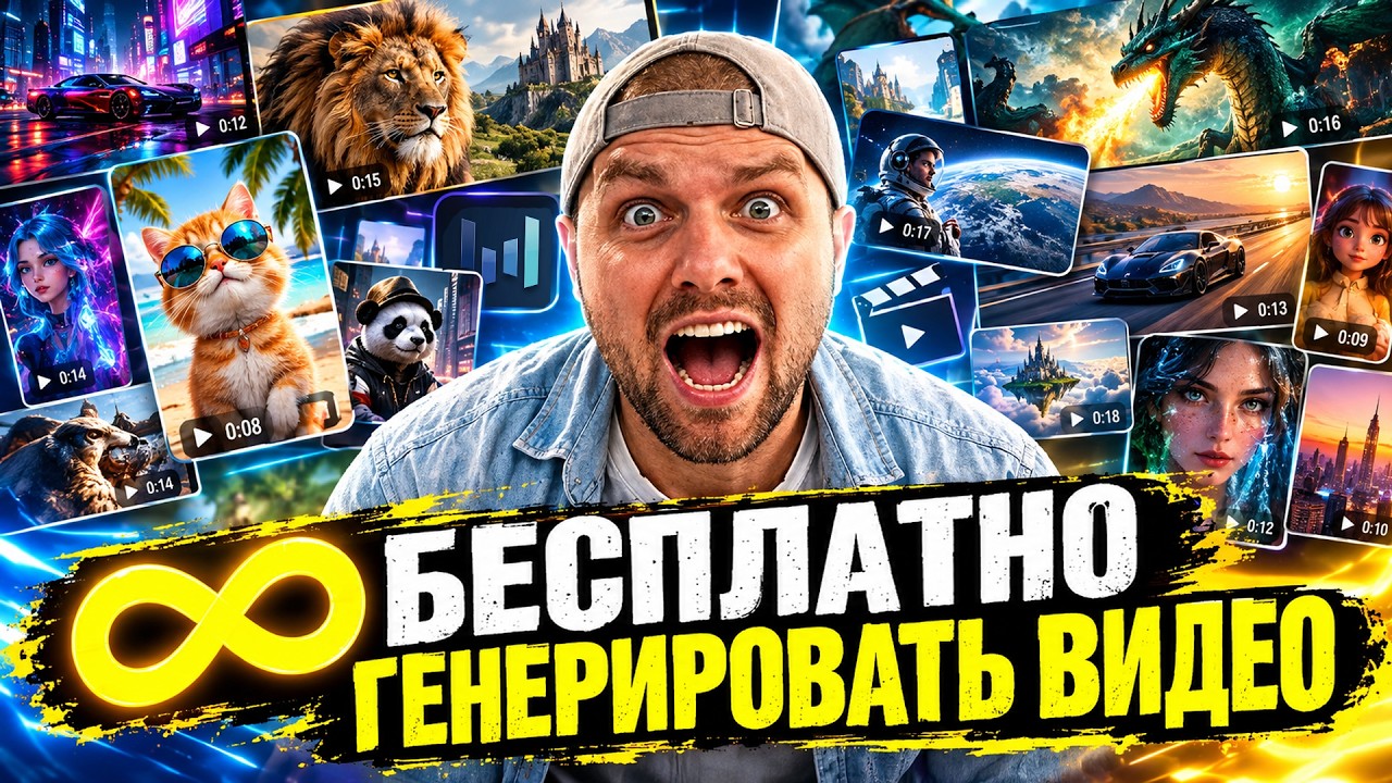 КАК Бесконечно И Абсолютно Бесплатно Легально Генерировать Видео Онлайн С Помощью ИИ Seedance 2.5Pro