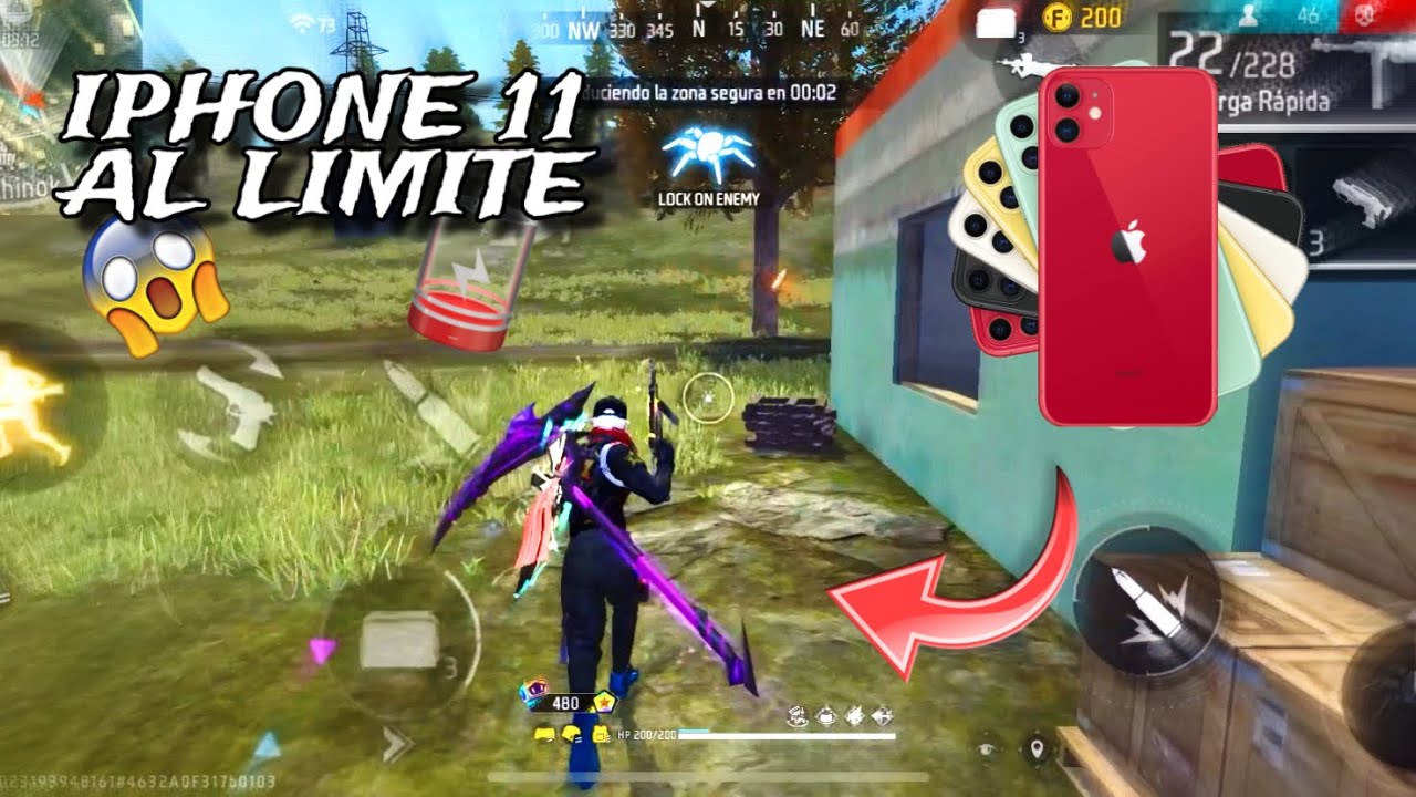 JUGANDO FREE FIRE EN IPHONE 11 CON GRÁFICOS EN ULTRA ( Vale la pena?)