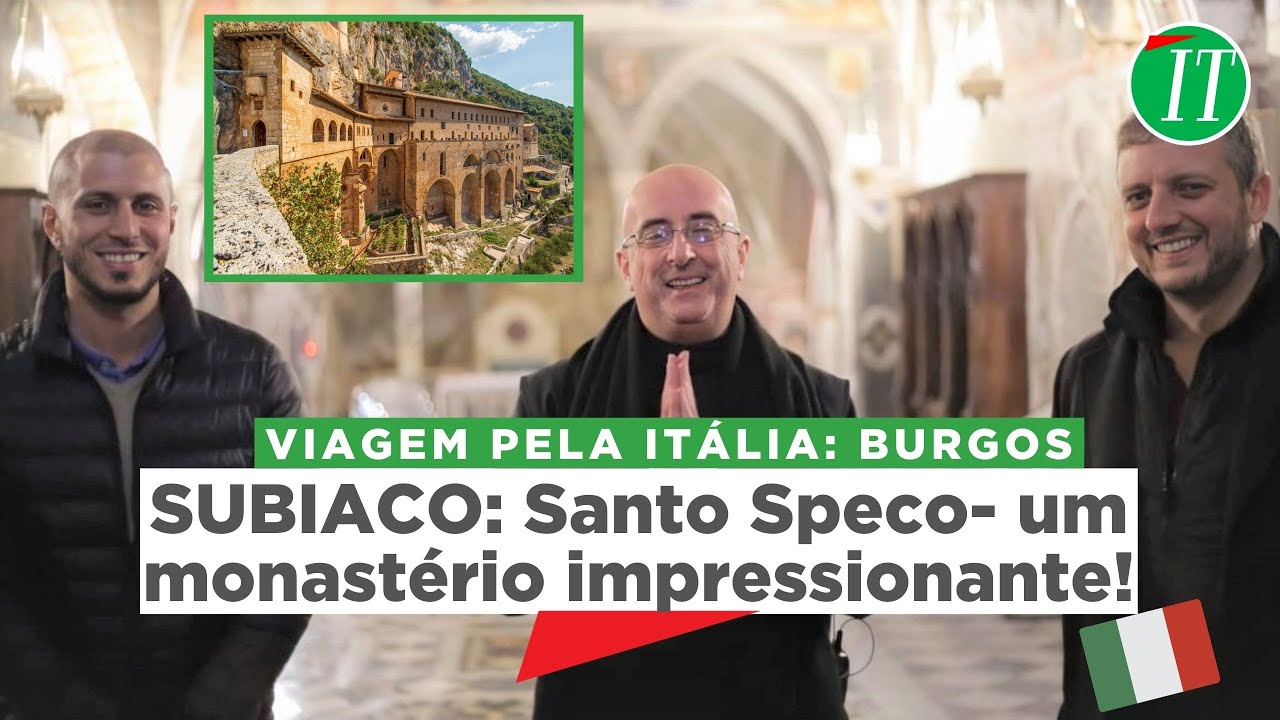 Viagem pela Itália: Santo Speco - um monastério impressionante