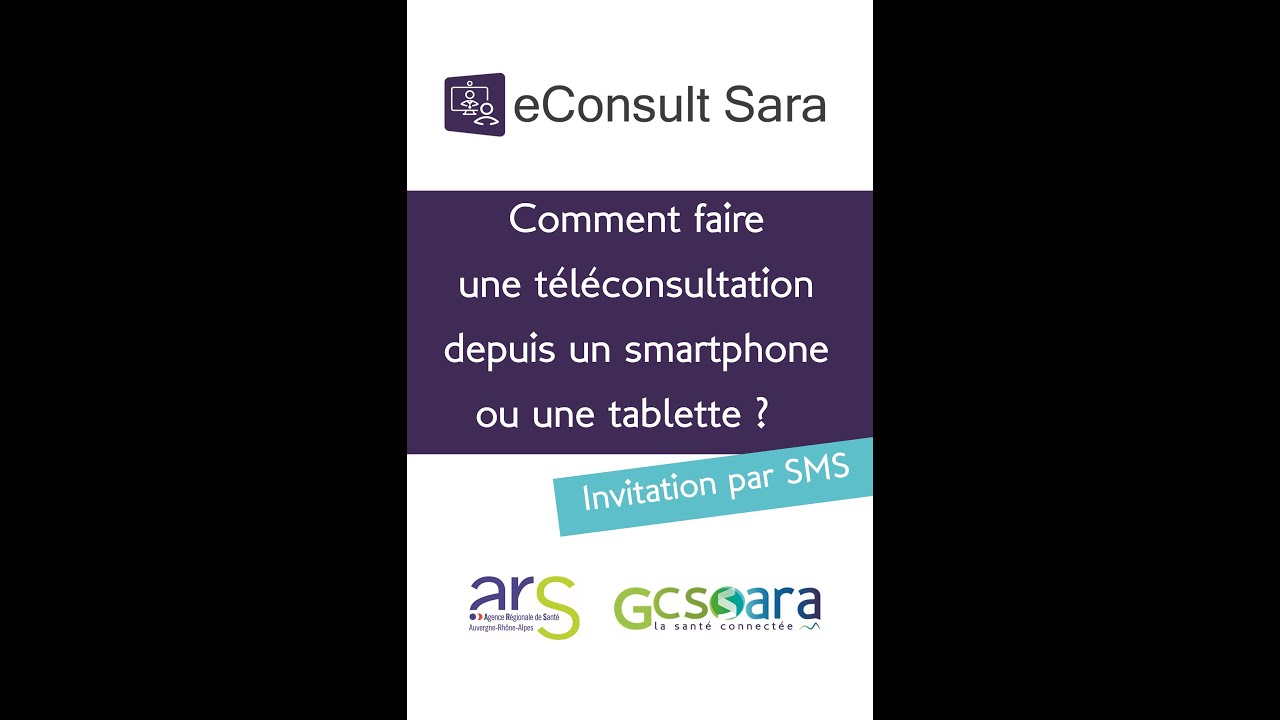 Tutoriel Patient Comment faire une téléconsultation sur smartphone ou tablette