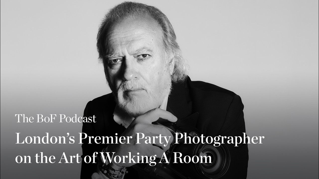 Dave Benett: London’s Premier Party Photographer on the Art of Working a Room | The BoF Podcast