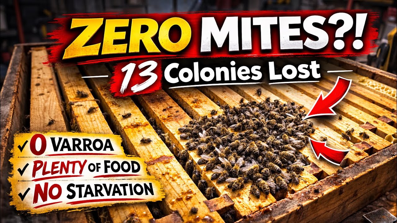 13 Colony Losses — No Mites, No Starvation… What Happened?