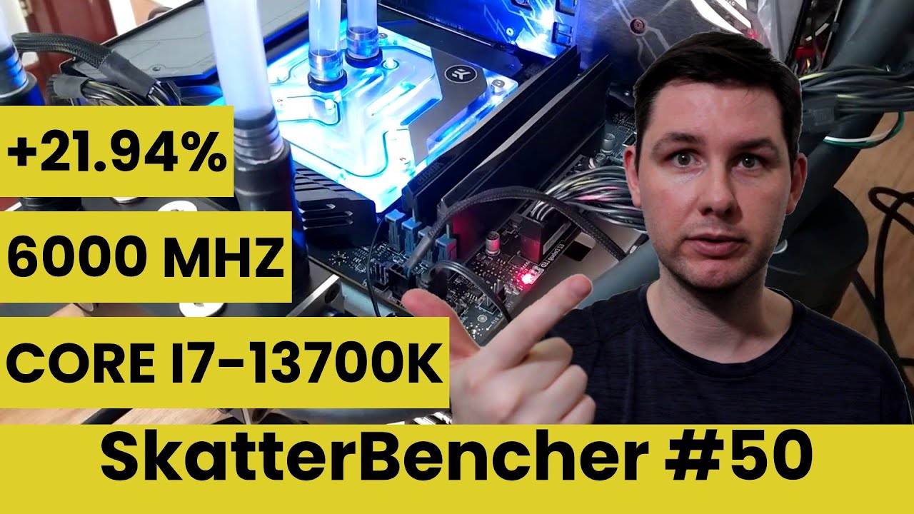 Core i7-13700K: понижение напряжения и разгон до 6000 МГц с MAG Z690 Torpedo EK X | SkatterBenche...