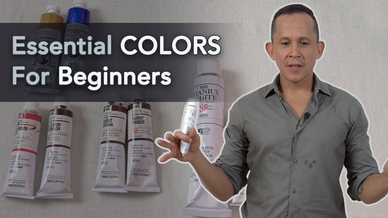 The Most Essential Colors For Beginners (Oil Paint)
