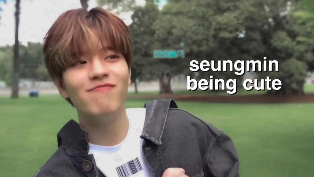 just a bunch of clips of seungmin being cute