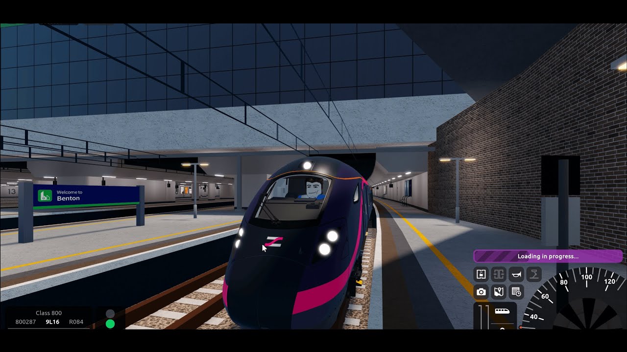 SCR 2.0 (HD) - Express Class 800 Newry Harbour to Llyn-by-the-Sea #SCR2.0 #robloxgames