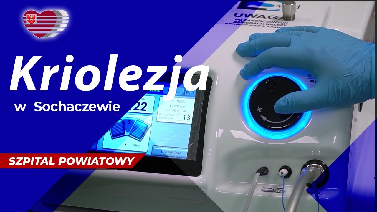 Kriolezja w Szpitalu Powiatowym w Sochaczewie