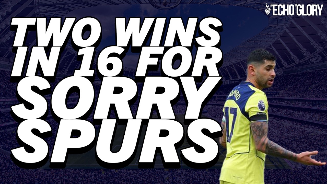 Two wins in 16 for sorry Spurs