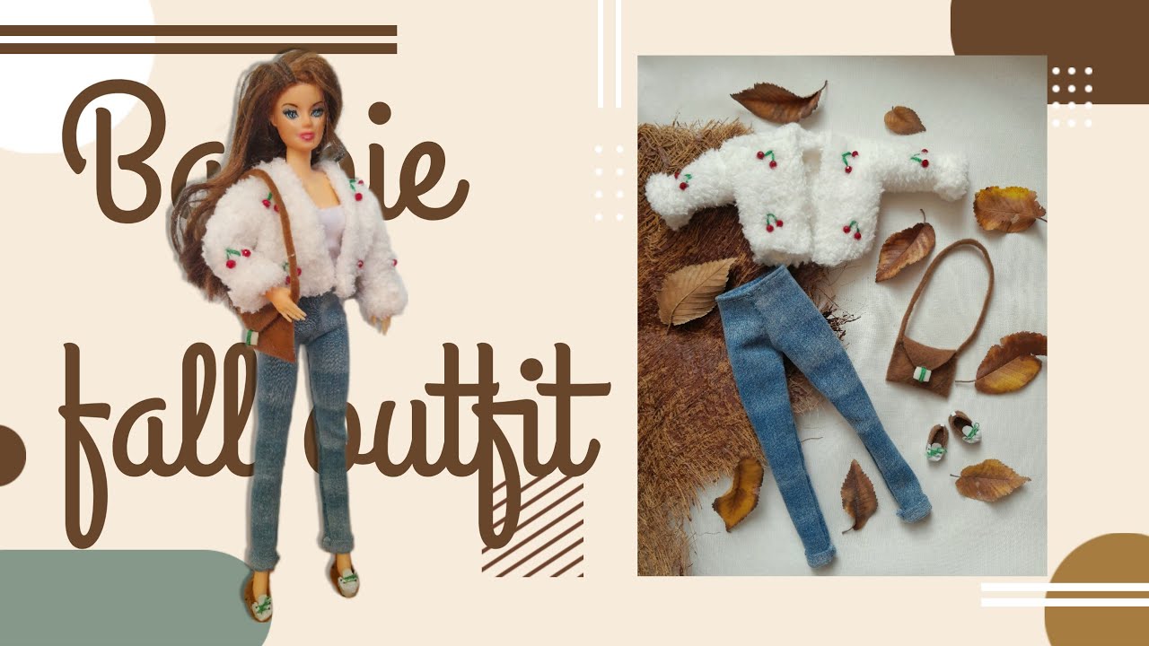 Diy doll clothes: easy shoes for Barbie doll