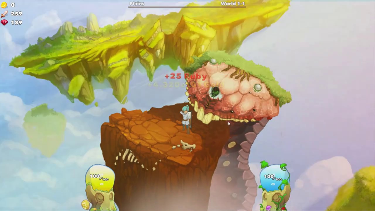 Clicker Heroes 2 Beta : World 1 - Grass