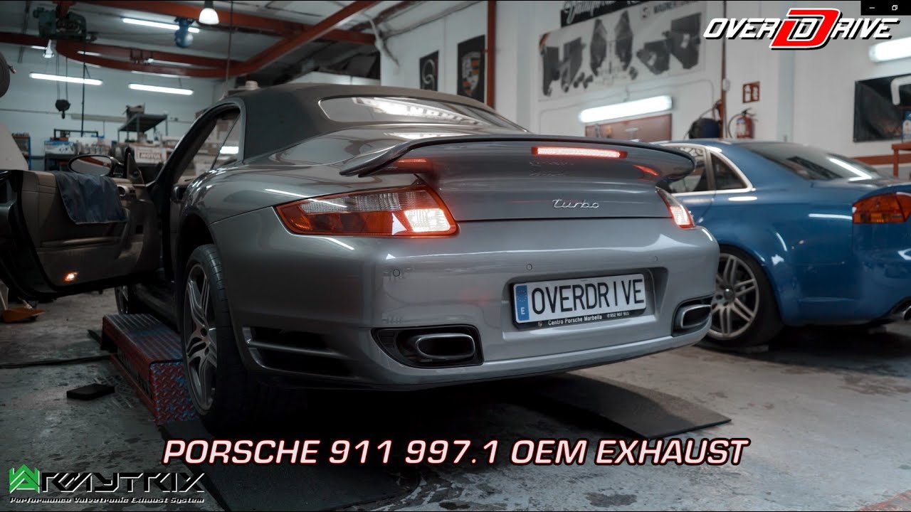 Porsche 911 Turbo 997.1 w/ ARMYTRIX Valvetronic Exhaust System | Loud Revs Sound!