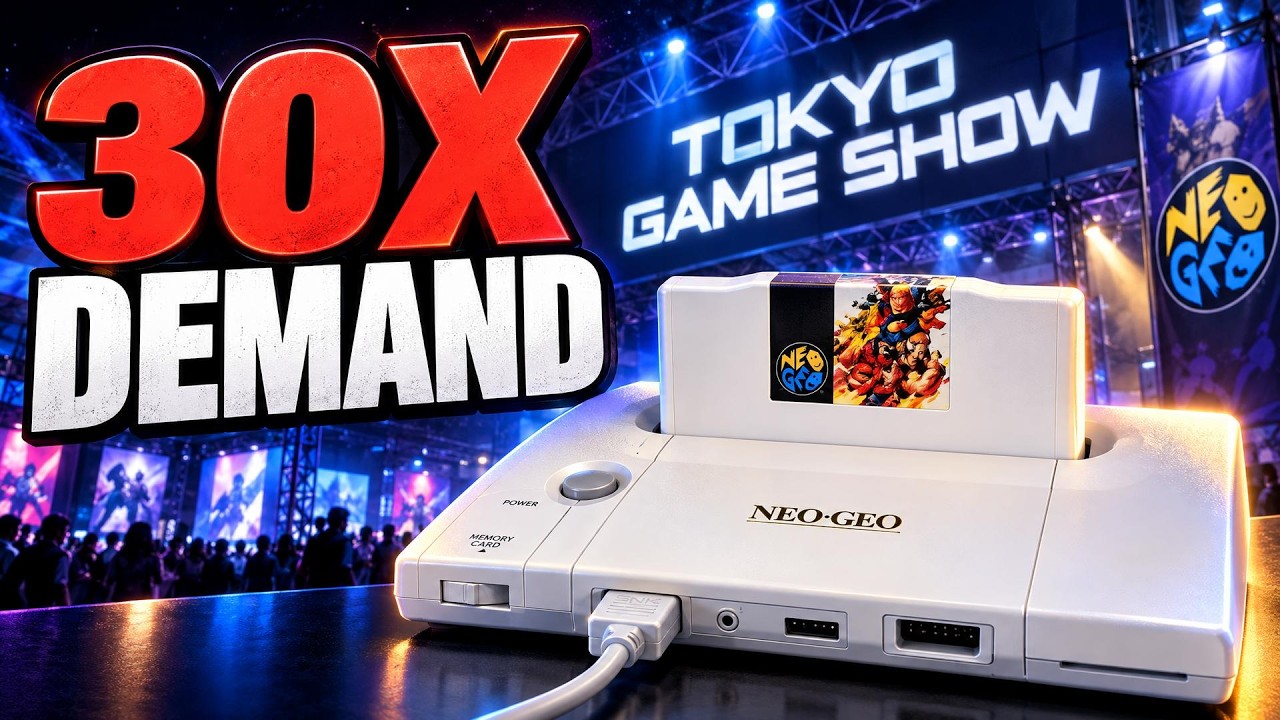 Neo Geo AES+ на Tokyo Game Show: 30-кратный спрос чуть не погубил его