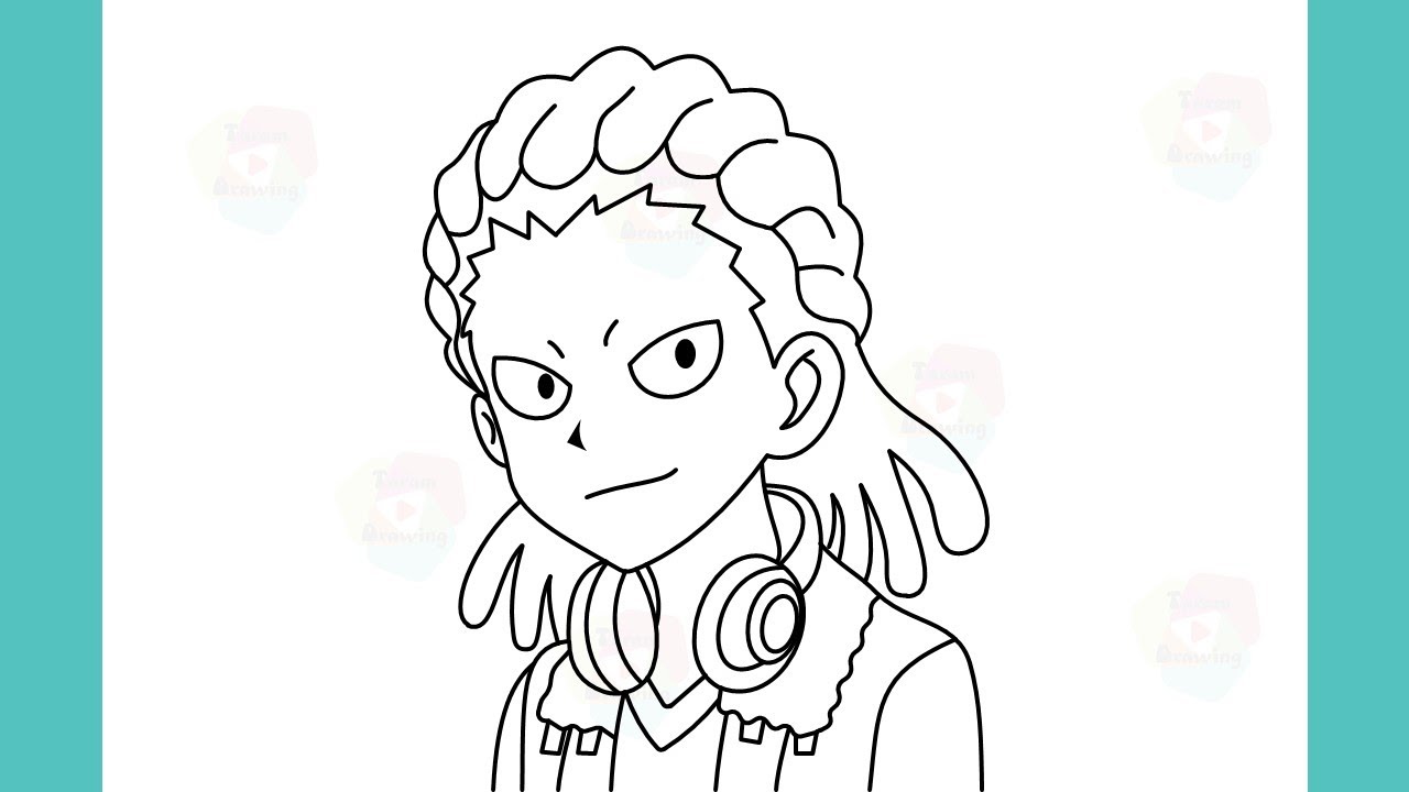 how to draw orochi ginba from beyblade burst drawing