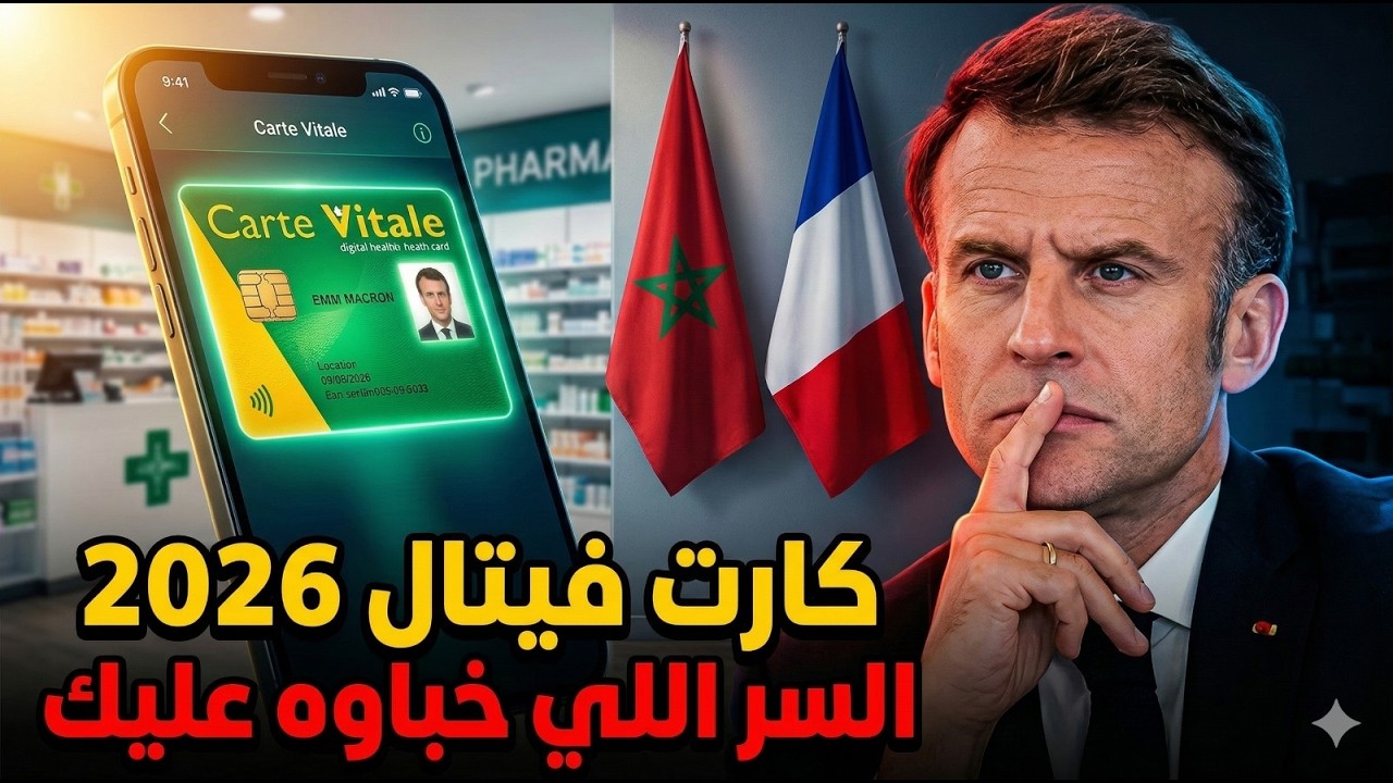 قانون فرنسا  الصادم 2026  Carte Vitale