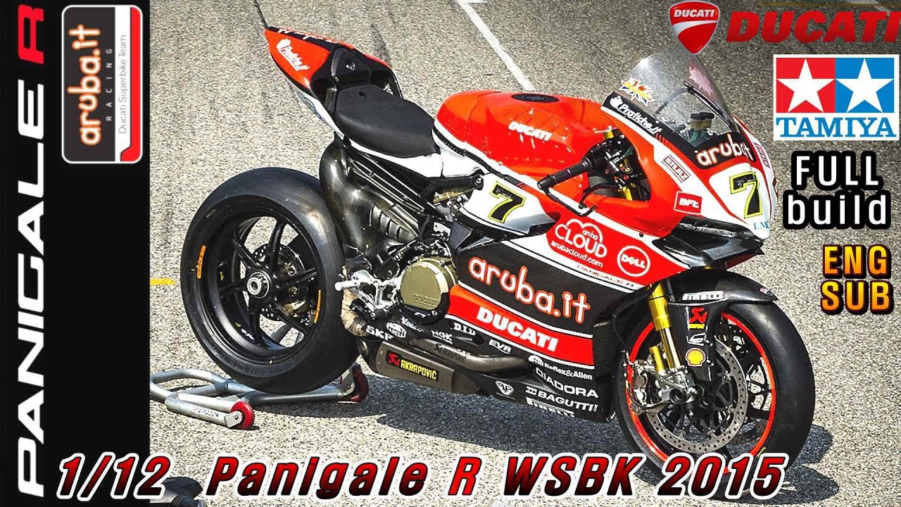 [TAMIYA] 1/12 DUCATI Panigale R 1199 WSBK 2015