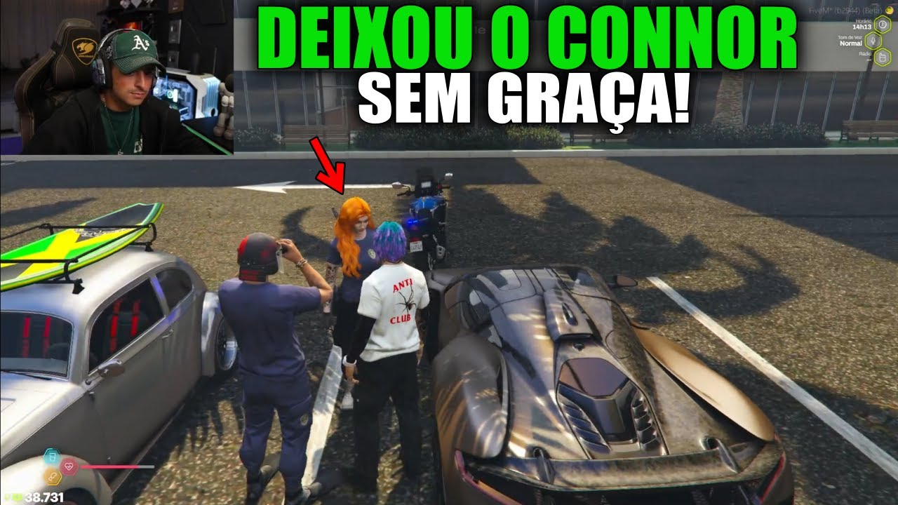 ELA QUIS MOSTRAR PARA O CONNOR, E ELE FICOU SEM GRAÇA! 