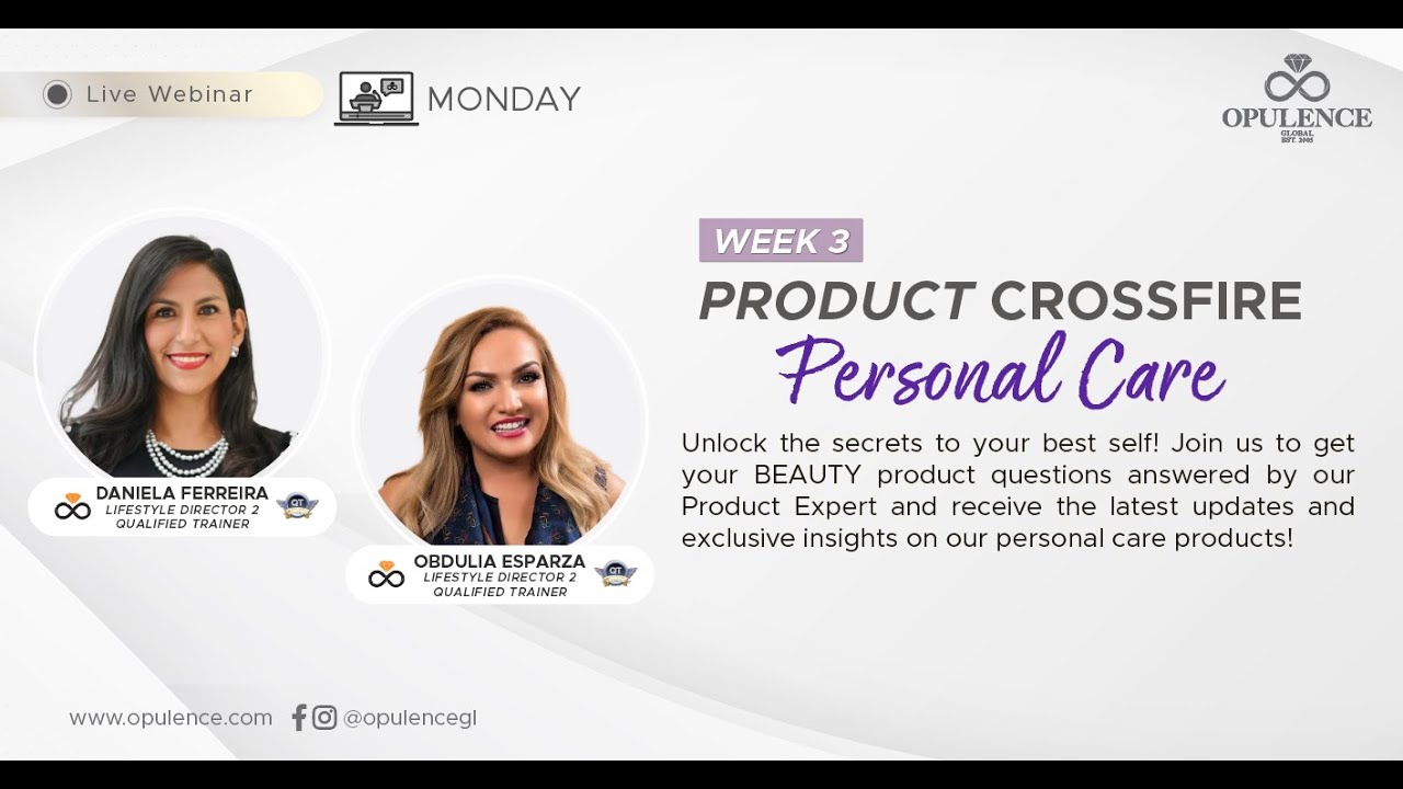 January 19| Product Crossfire: Leadership, Mindset & the Opulence Global Opportunity
