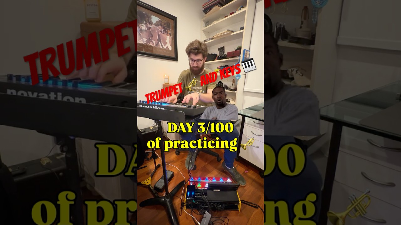 Day 3/100 of practicing trumpet 🎺     