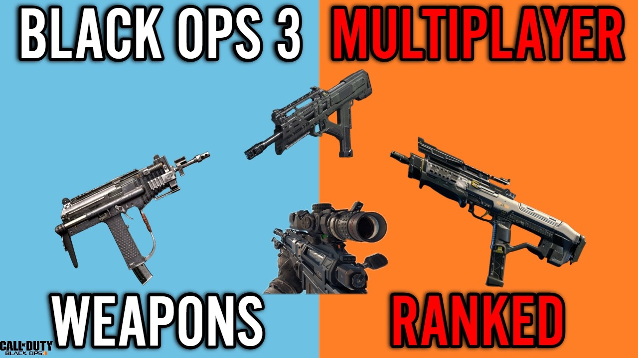 How I Ranked BO3’s Best Weapons Using Only Stats