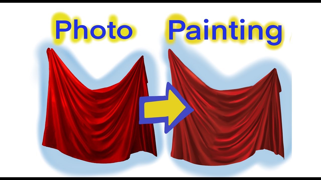 How to Paint Awesome Realistic Drapery [Procreate tutorial] !