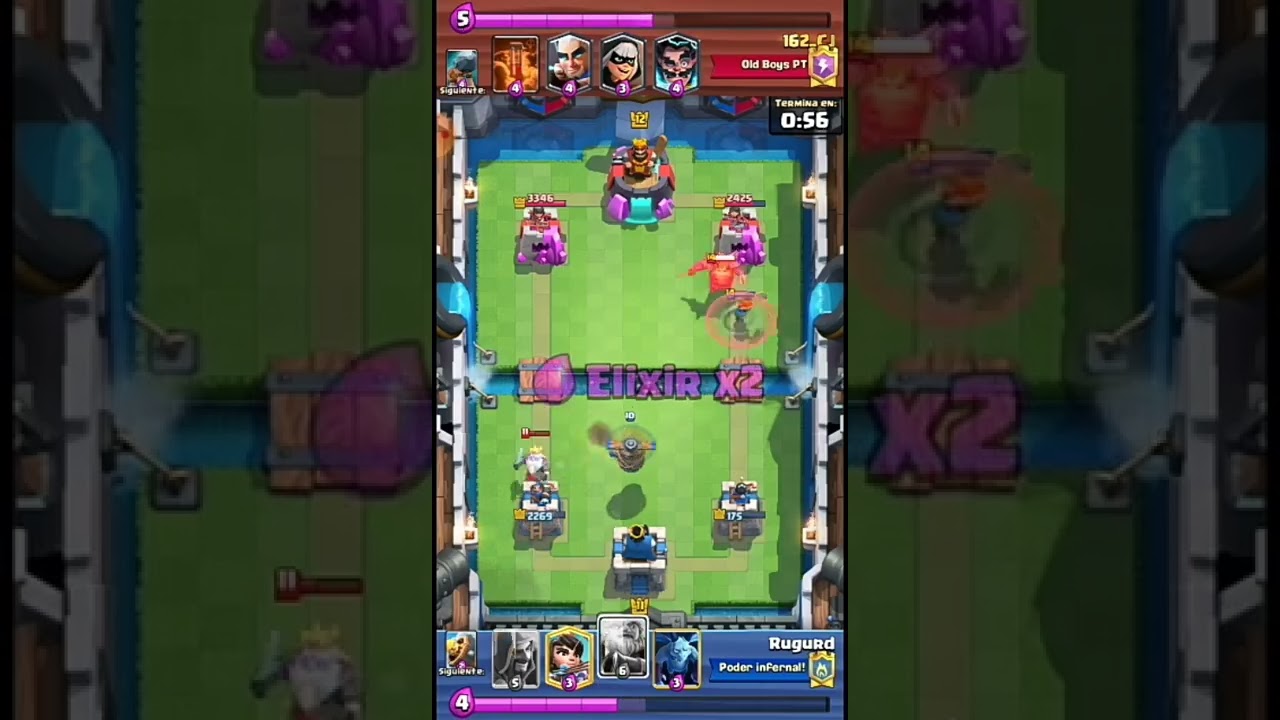 La partida m&aacute;s &eacute;pica jam&aacute;s vista de (Clash Royal) Victoria