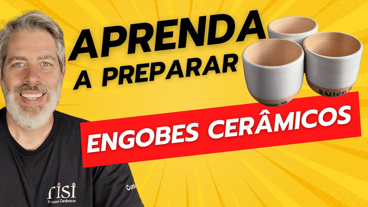 Como preparar engobes cerâmicos em pó para aplicação com picel