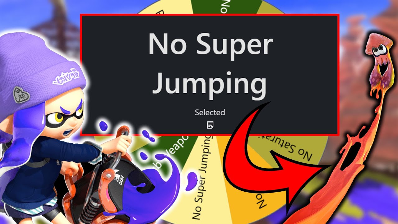 Splatoon 3, But I Spin a Wheel When I Lose