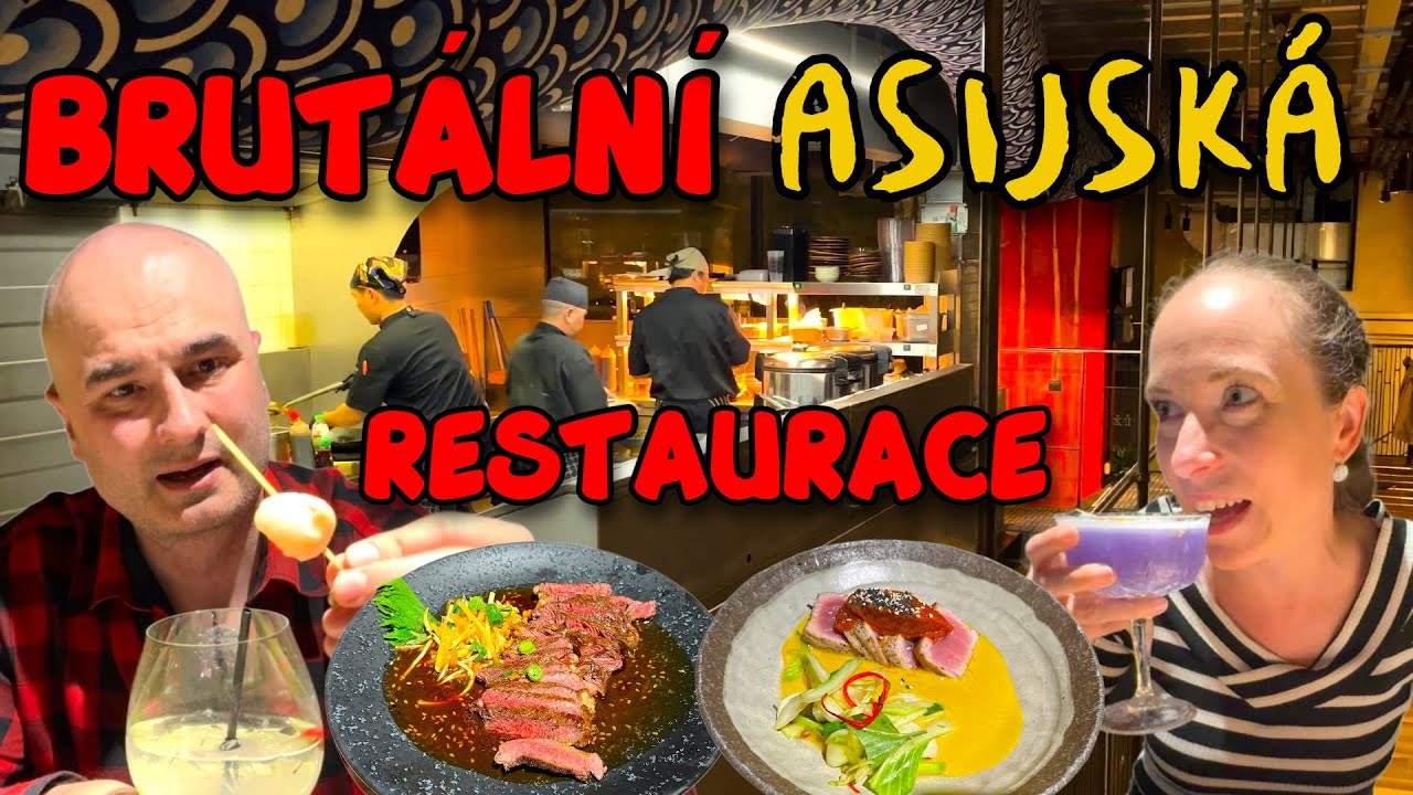 Večeříme v Luxusní Pražské Restauraci Sia | Ochutnali jsme Korejské Buldogy?!