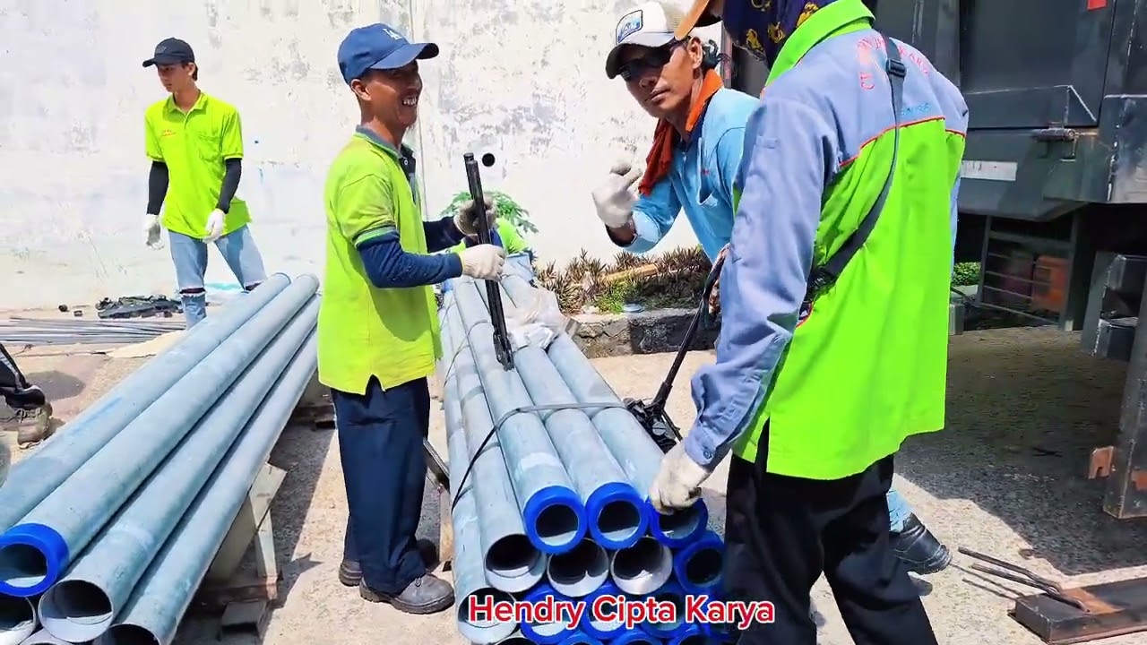 Kirim barang steel pipa conduit ke Riau 