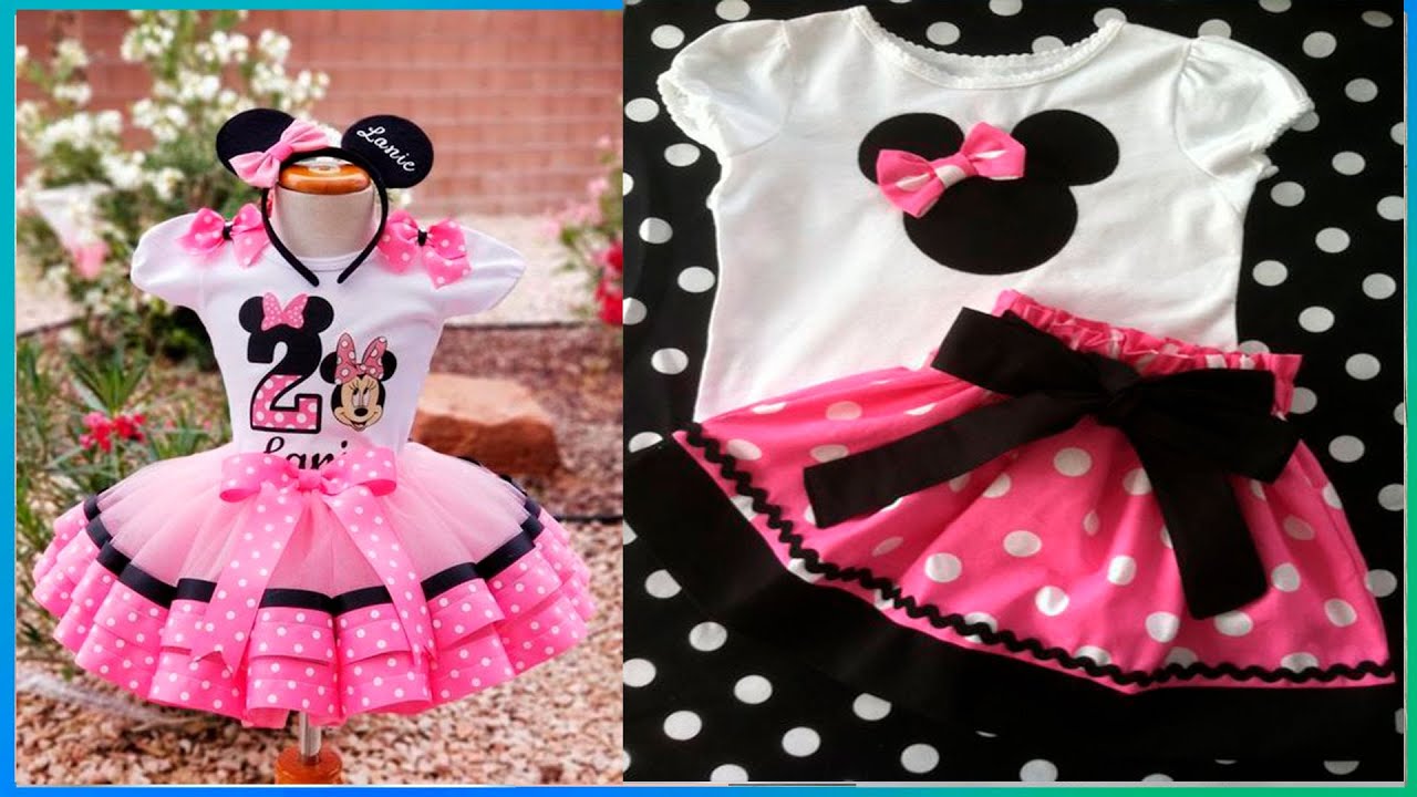 Disfraz Vestidos Para Cumpleaños🎂 MINNIE MOUSE para niñas/ Minnie Mouse BIrthday Dresses for Girls
