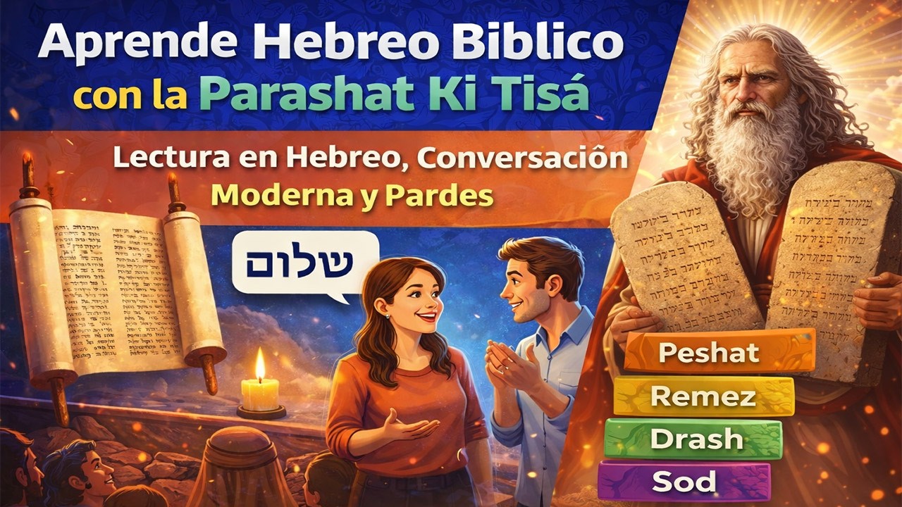 Estudio de Hebreo y Parashat Ki Tisa