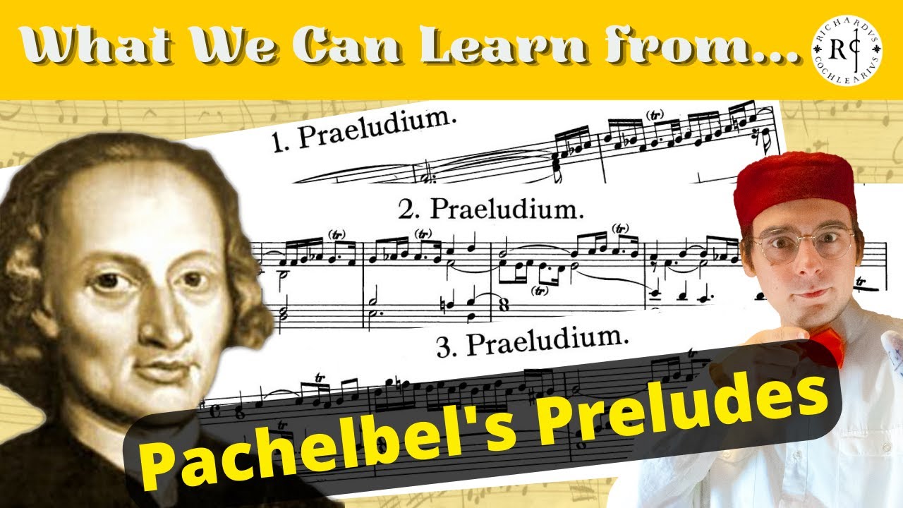 Preludes in Pachelbel's style! N.1, 2 and 3. #preludes #harpsichord #pachelbel