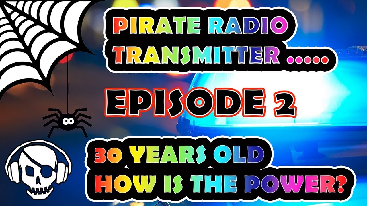 Pirate Radio Transmitter from the 1980's....How is the Power?