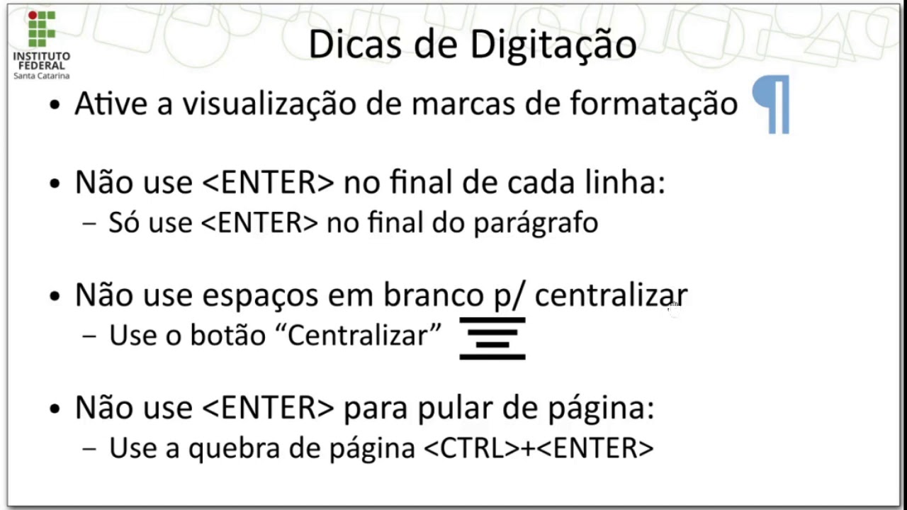 LibreOffice Writer e Microsoft Word - Dicas de digitação inteligente