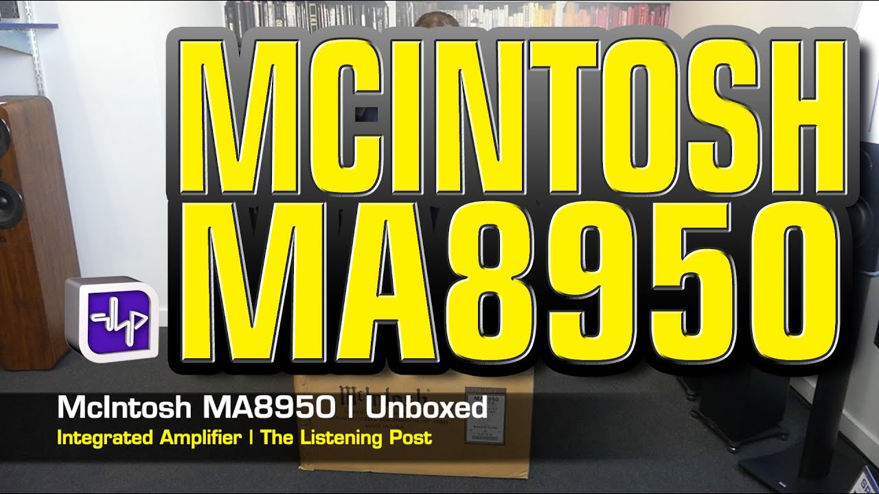 Интегральный усилитель McIntosh MA8950 без коробки | The Listening Post | TLPCHC TLPWLG