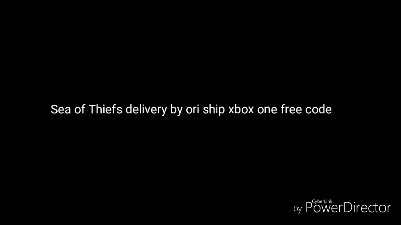 Sea of ​​Thiefs delivery by ori ship xbox one free code