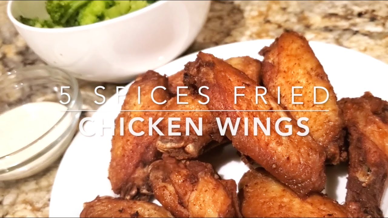 5 Spices Fried Chicken Wings