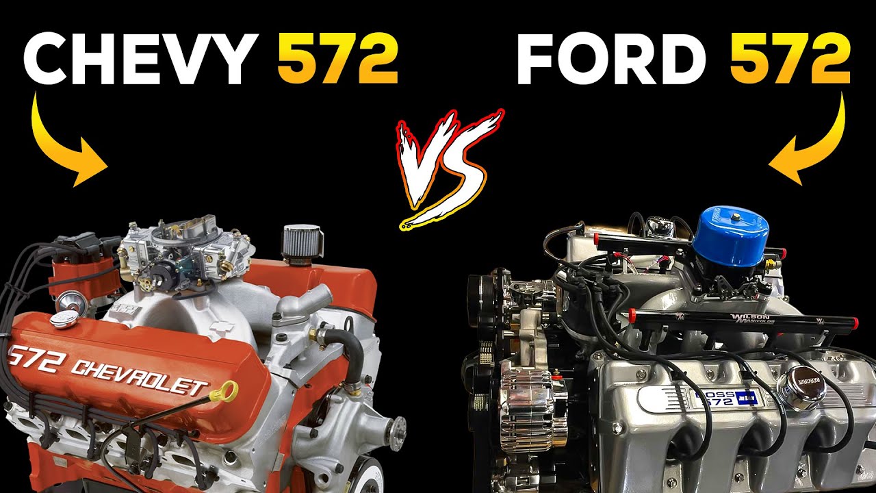 Chevy 572 Big Block против Ford 572 Boss Hemi | Кто был королём?