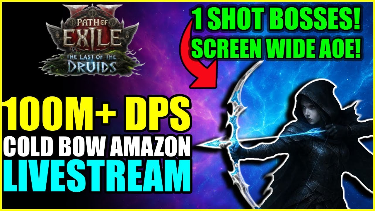 Path of Exile 2 | 100M+ DPS Bow Amazon Blasting Maps! (PoE 2 0.4 Huntress Build Guide)