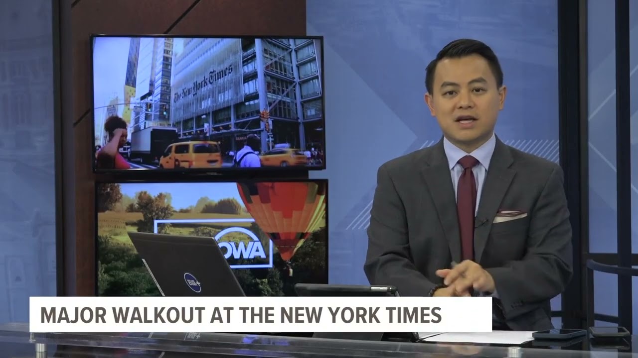 New York Times journalists on 24-hour strike