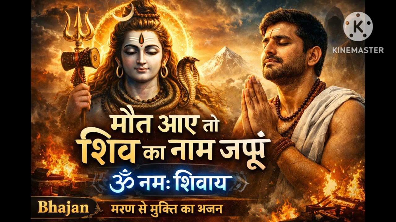 मौत आए तो शिव का नाम जपूँ 🙏 | ॐ नमः शिवाय | मरण से मुक्ति का भजन | Shiv Bhajan 2026